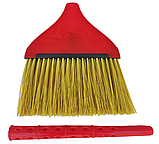 Віник із пластиковою ручкою великий довжина 40 см ZP-124 (ZAMBAK plastik), фото 2