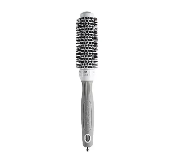OLIVIA GARDEN BRUSH Expert Blowout Shine WHITE&GREY