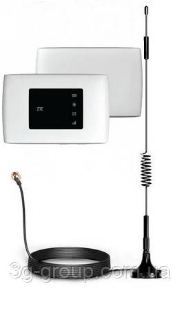 4G Wi-Fi роутер ZTE MF920U + антена 7 dBi + ЗП