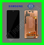 Дисплей Samsung N770 Note 10 lite (GH82-22055) сервісний оригінал без рамки (переклеєне скло)