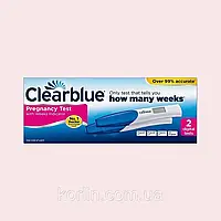 Clearblue Клиаблу Тест цифровой на раннее выявление беременности с индикатором недель 2 шт. Швейцария