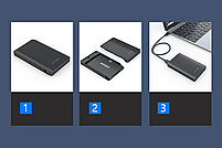 SATA для HDD 2.5" Зовнішня кишеня Acasis FA-10US USB 3.0 Original, фото 10