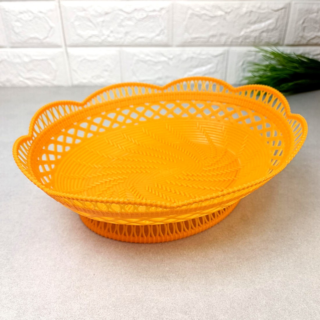 Ажурная пластиковая корзинка для фруктов (ID#1647231070), цена: 45 ...