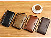 Чоловічий стильний клатч WEIXIER з PU шкіри. Чоловічий шкіряний гаманець портмоне зі шкіри, фото 8