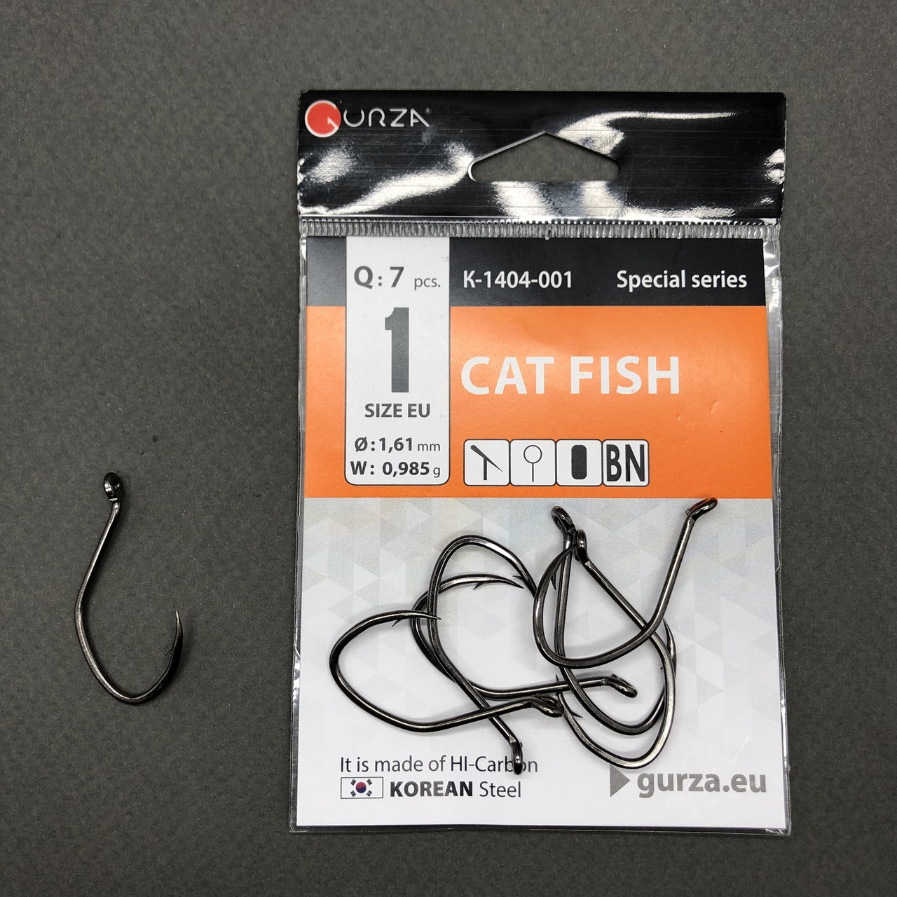 Крючки Gurza Cat Fish № 1 (сомовый) (ID#1647237872), цена: 60 ₴, купить ...