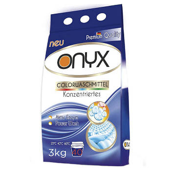 Пральний порошок Onyx Color для кольорового 3 кг 40 прань
