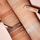 Рідкий консилер Kiko Milano Skin Tone Concealer (07 Caramel), фото 4