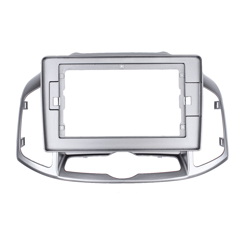 Перехідна рамка 10.1" Lesko Chevrolet Captiva 2011-2015 (6804) Silver