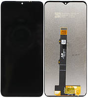 Дисплей модуль тачскрин Motorola XT2137 Moto G50 черный