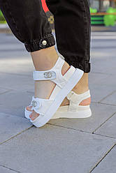 Жіночі сандалії Chanel Sandals White