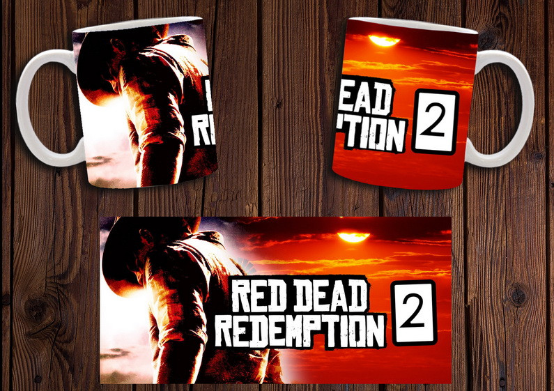 Чашка "Red Dead Redemption 2" / Кружка RDR2 №17