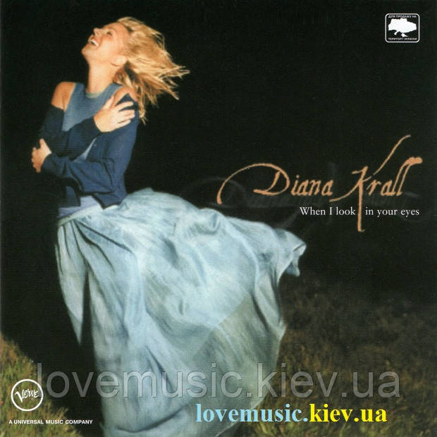 Музичний сд диск DIANA KRALL When i look in your eyes (2007) (audio cd)