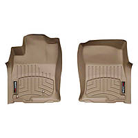 Передние коврики Toyota Land Cruiser Prado 150 2009-13 с бортиком бежевые 452861 WeatherTech