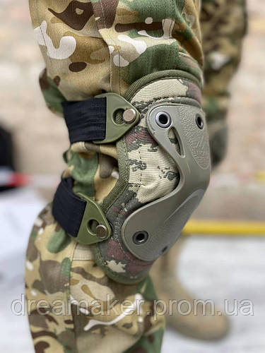 Купить Наколенники налокотники армейские тактические Мультикам комплект ...