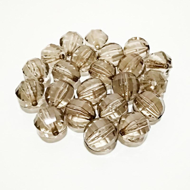 Намистини акрилові 14 мм (1000 шт) пришивні. Білий перламутр