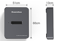 Док станція для M2 SSD NVMe (PCIe) та NGFF (Sata) USB 3.1 Gen2 Type-C Blueendless SD03 Original, фото 5