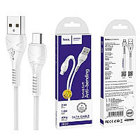 Кабель для зарядки і синхронізації Hoco X37 USB - Micro USB | 2.4A | 1 м | білий