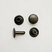 Клепки для одягу (5000 шт) 7мм, двосторонні, оксид