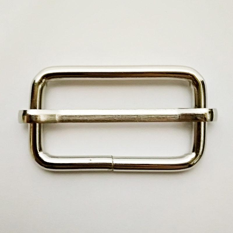 Перетяжка на сумку (1000 шт) 40мм сталева нікель