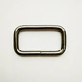 Рамки на сумку (1000 шт) 32мм металеві блек нікель