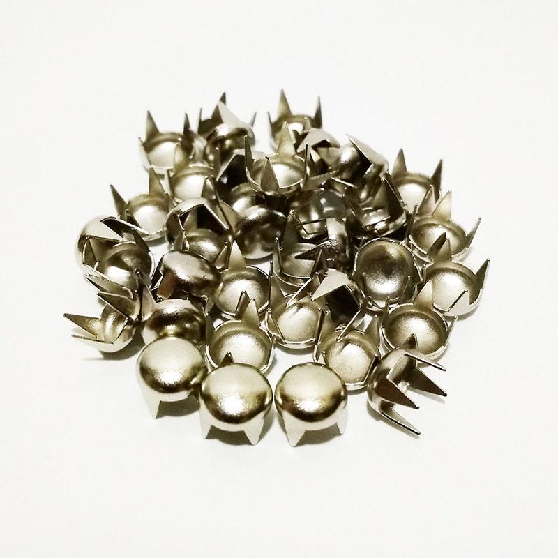 Прикраса 5.5мм (1000 шт), для сумок, метал, нікель