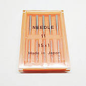 Голки для побутових швейних машин (1 уп)