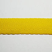 Ремінь сумковий "ялинка" 20 мм, жовтий