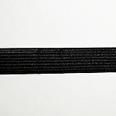 Гумка потайна 25 мм,  (44 м). Чорна.