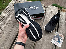 Чоловічі кросівки для бігу Saucony Triumph 19 20678-10s Black White чорні Оригінал, фото 5