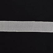 Стрічка лямовка 23 мм (100 м). Білий.