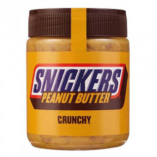 Арахісова паста Snickers Peanut Butter Crunchy, 225 г