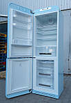 Холодильник б/у Смеагол SMEG FAB32LAZN1 блакитний А++ No Frost з Німеччини, фото 8