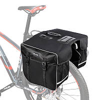 Сумка велосипедная West Biking 0707238 Black на багажник объем 30L