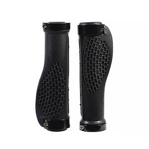 Резинові грипси West Biking 0804001 Black велосипедні ручки