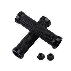 Резинові грипси West Biking 080004 Black ручки для руля велосипеда