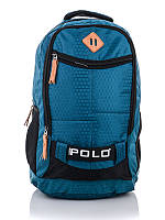 Рюкзак школьный спортивный городской 46*30 см на молнии с карманами Back Pack