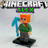 Фигурка Алекс Майнкрафт Alex Minecraft 4.5 см