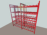 Стелаж для зберігання вогнегасників, фото 2