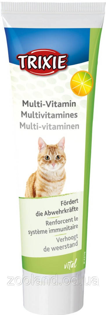4219 Trixie Паста мультивітамінна з туарином для кішок, 100 г