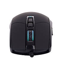 Мишка провідна оптична ERGO NL-270 USB 800-4800 DPI Чорний, фото 5