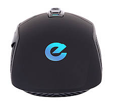 Мишка провідна оптична ERGO NL-270 USB 800-4800 DPI Чорний, фото 6
