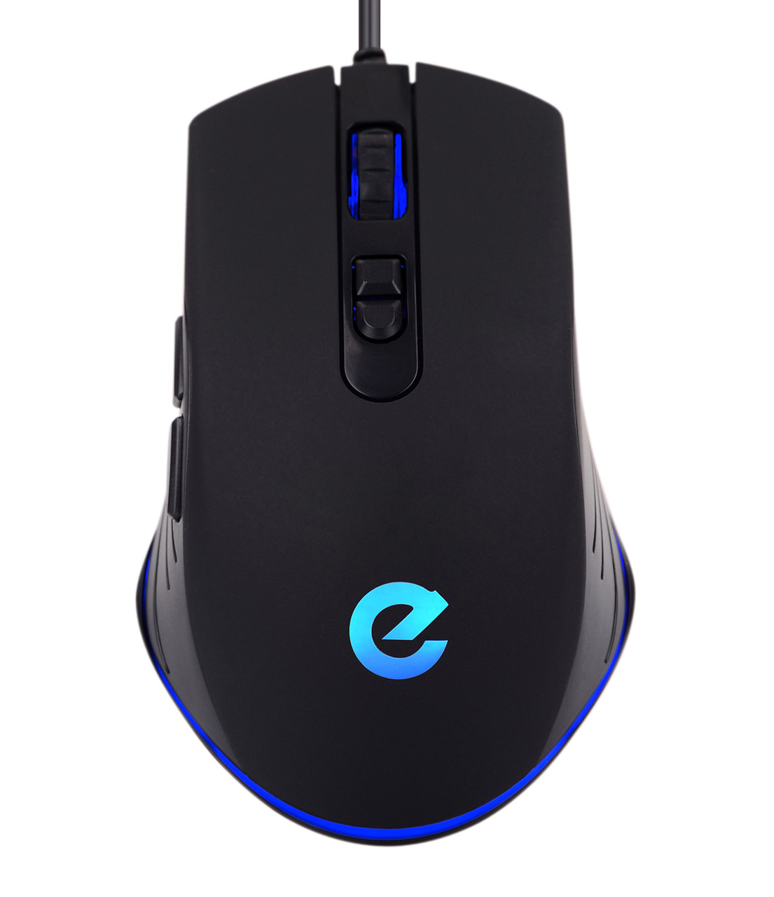 Мишка провідна оптична ERGO NL-260 USB 800-4000 DPI Чорний