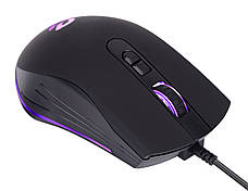 Мишка провідна оптична ERGO NL-260 USB 800-4000 DPI Чорний, фото 4