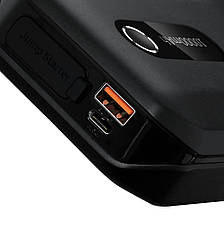 Автомобільний пусковий пристрій Baseus Super Energy 3в1 12 V 10000 мАг Чорний (CGNL020101), фото 6
