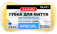 Губка мочалка для мийки кузова автомобіля розмір: 220x120x60 CarLife CL-411