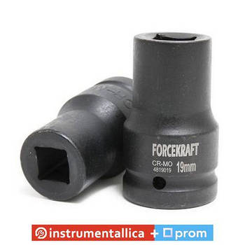 Головка ударна для футорки 1 21 мм 4 гранна FK-4819021 ForceKraft
