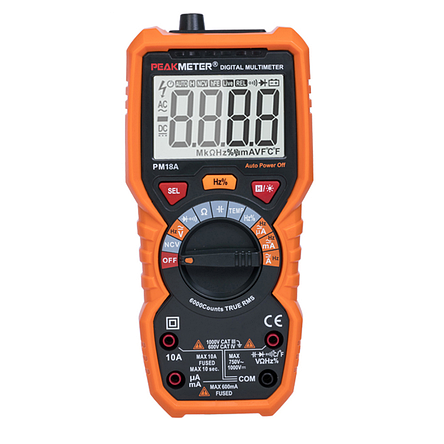Цифровий мультиметр Peakmeter PM18A, фото 2