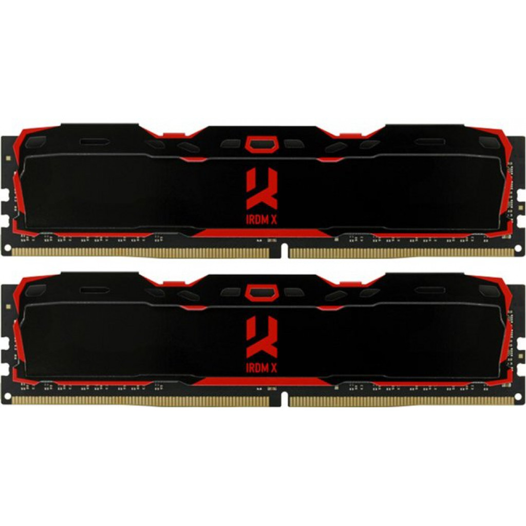 Оперативна пам’ять GoodRam IRDM X Black 32 GB (2x16 GB) DDR4-3200 MHz (IR-X3200D464L16A/32GDC)
