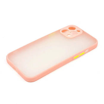 Силіконовий чохол з закритою камерою Avenger Totu для iPhone 12 Pro Pink