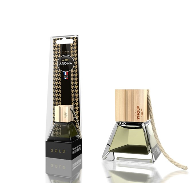 Ароматизатор в авто Aroma Car Prestige wood Gold